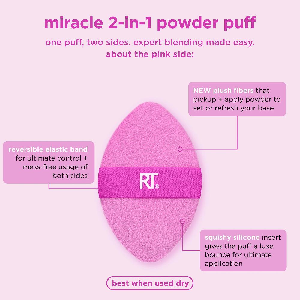 lookfantastic Real Techniques Miracle 2-in-1 Puderschwamm Clearance-Verkauf