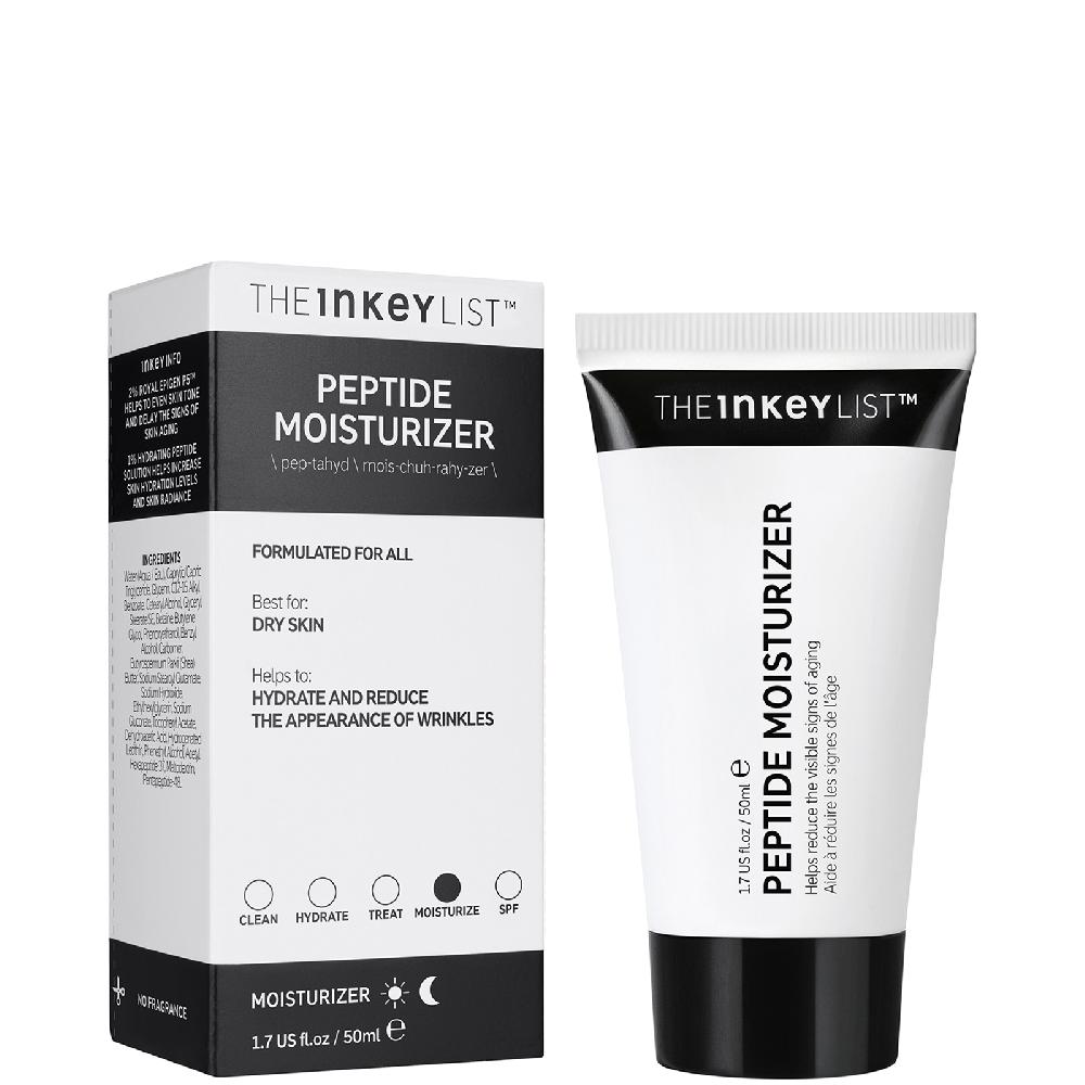 lookfantastic The INKEY List Peptide Feuchtigkeitspflege 50 ml Im Verkauf
