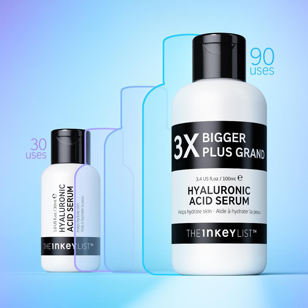 lookfantastic The INKEY List Supersize Hyaluronsäure-Serum 100 ml Meist gekauft