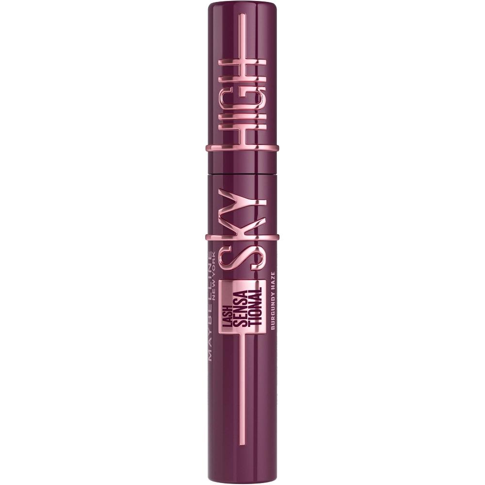 lookfantastic Maybelline Lash Sensational Sky High Volumizing and Thickening Eyelash Lengthening Mascara - Burgundy Haze Hotsell
