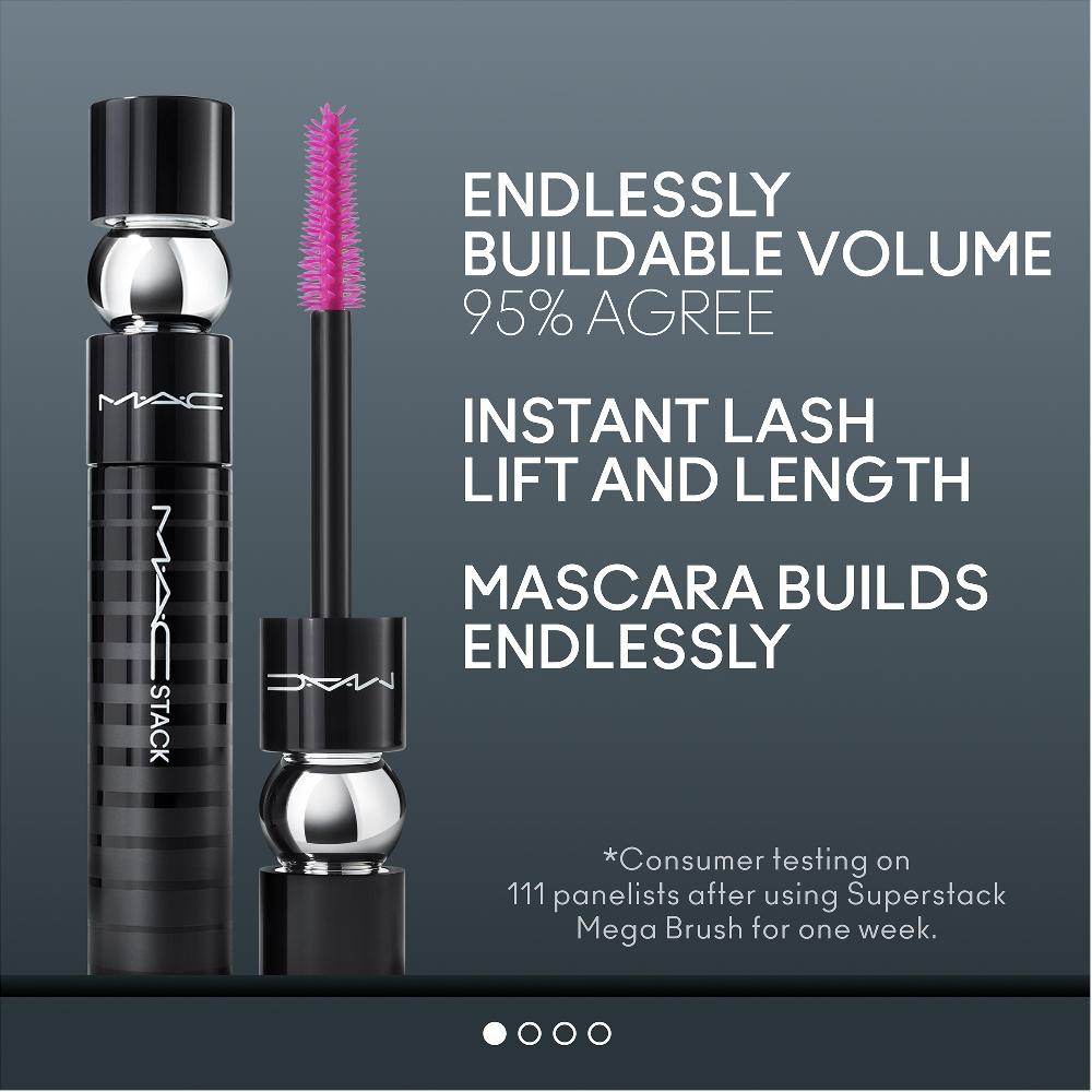 lookfantastic MAC Stack Mascara - Black 12ml Fabrik Onlineshop
