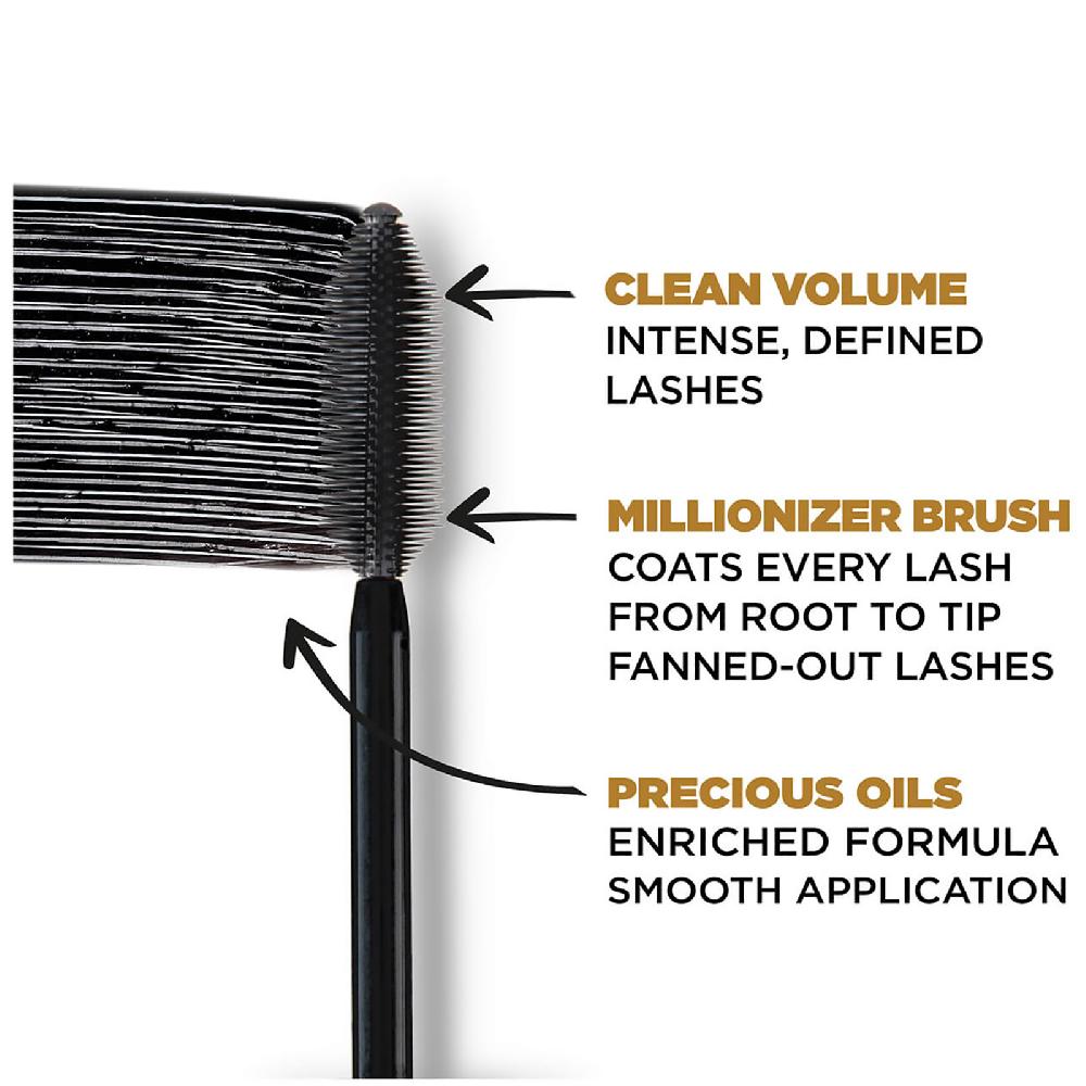 lookfantastic L'Oréal Paris Volume Million Lashes Mascara - Black (9 ml) Zeitbegrenzte Promotion