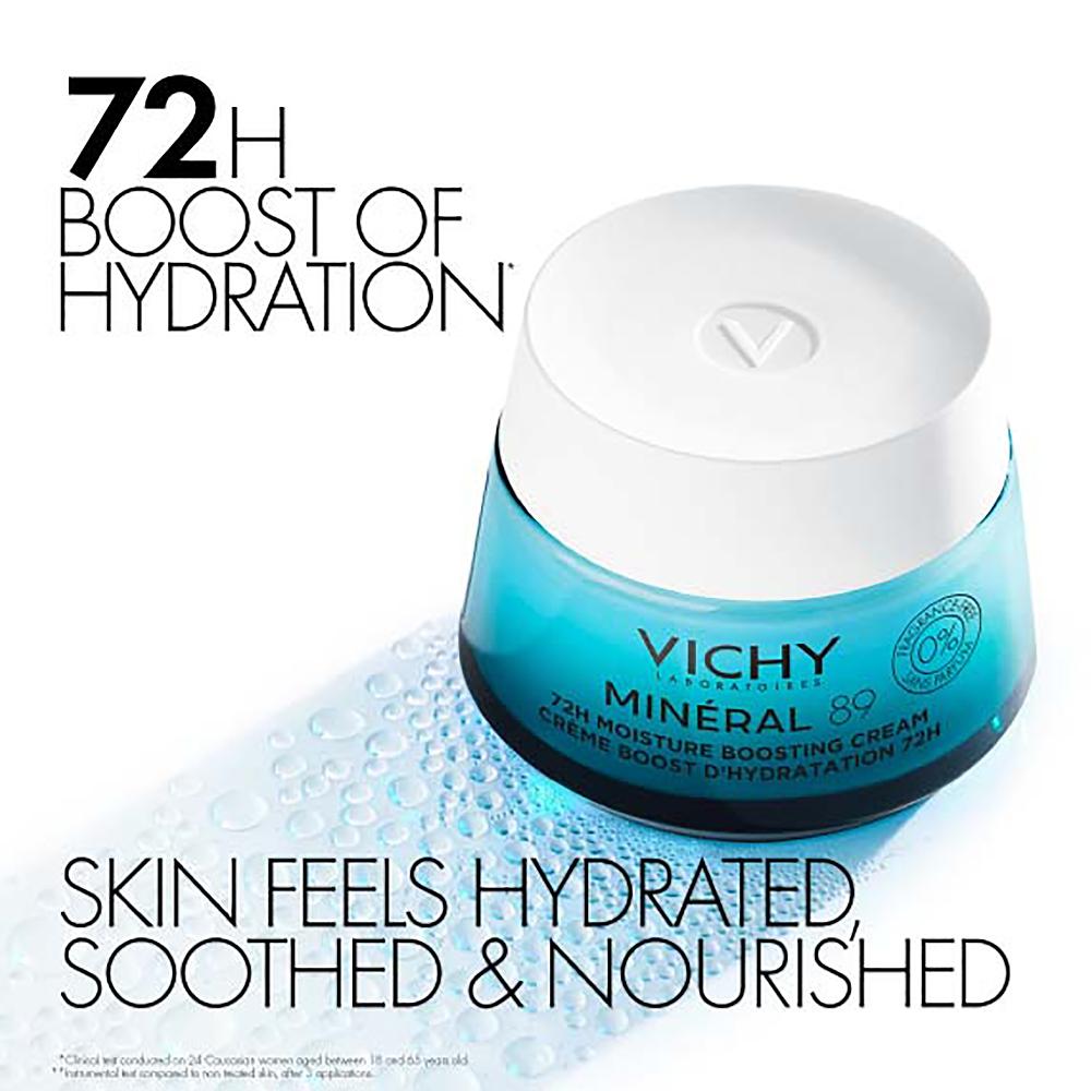 lookfantastic Vichy Minéral 89 72Hr Hyaluronsäure und Squalan Feuchtigkeitsspendende Creme 50 ml Super Sparpreis