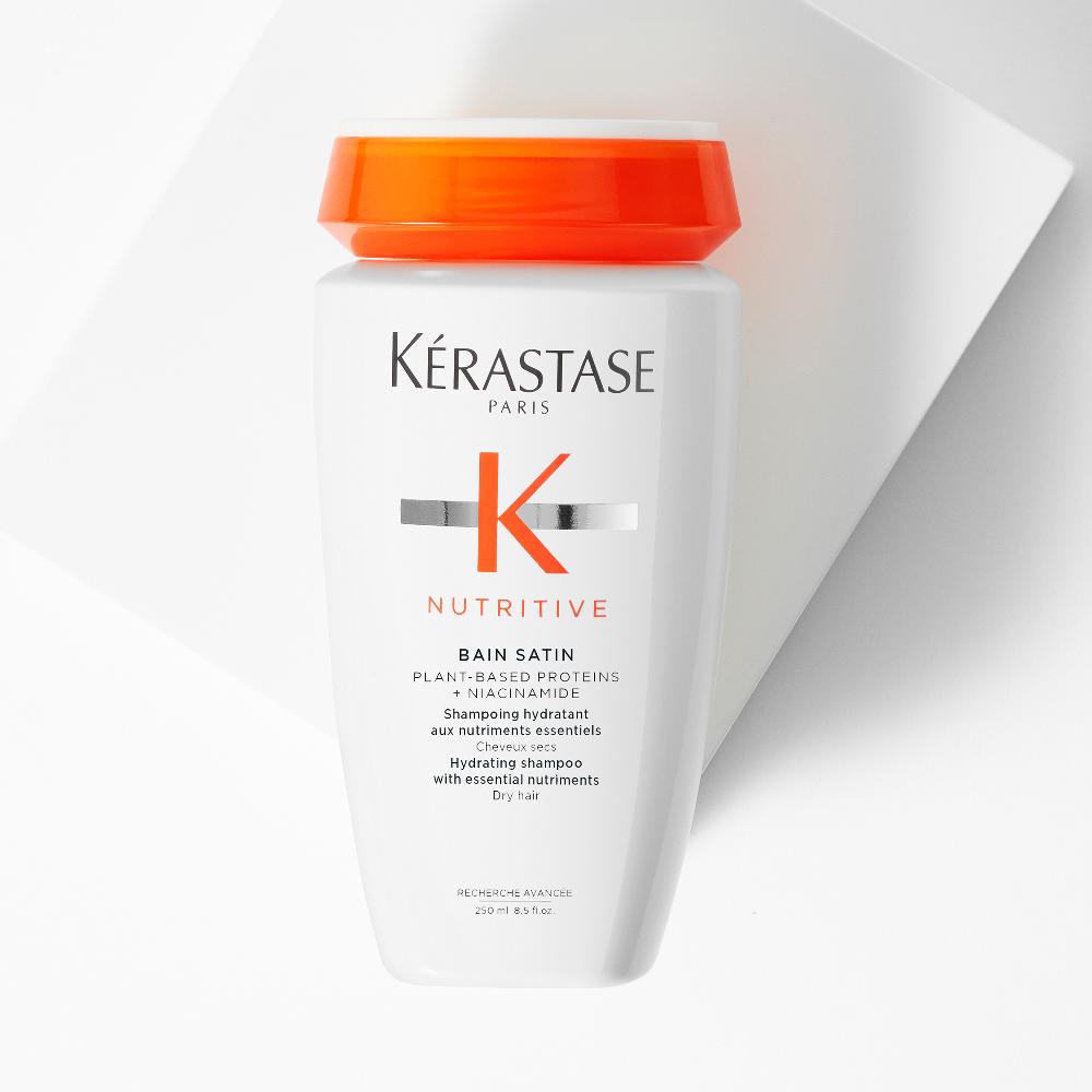 lookfantastic Kérastase Nutritive Bain Satin Feuchtigkeitsspendendes Shampoo für Trockenes Haar 250 ml Riesige Rabatte