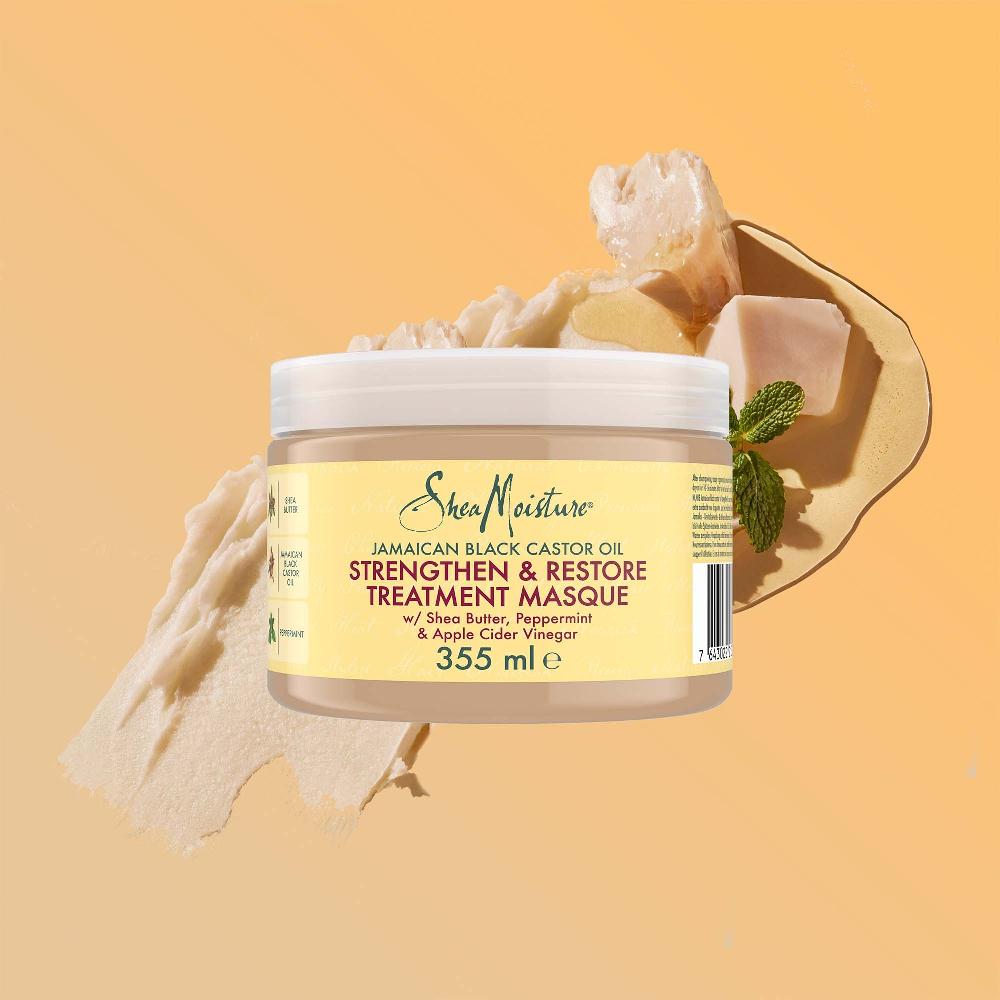 lookfantastic Shea Moisture Jamaican Black Castor Oil Strengthen Grow & Restore Treatment Masque 340g Angebote