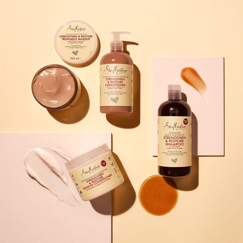 lookfantastic Shea Moisture Jamaican Black Castor Oil Strengthen Grow & Restore Treatment Masque 340g Angebote