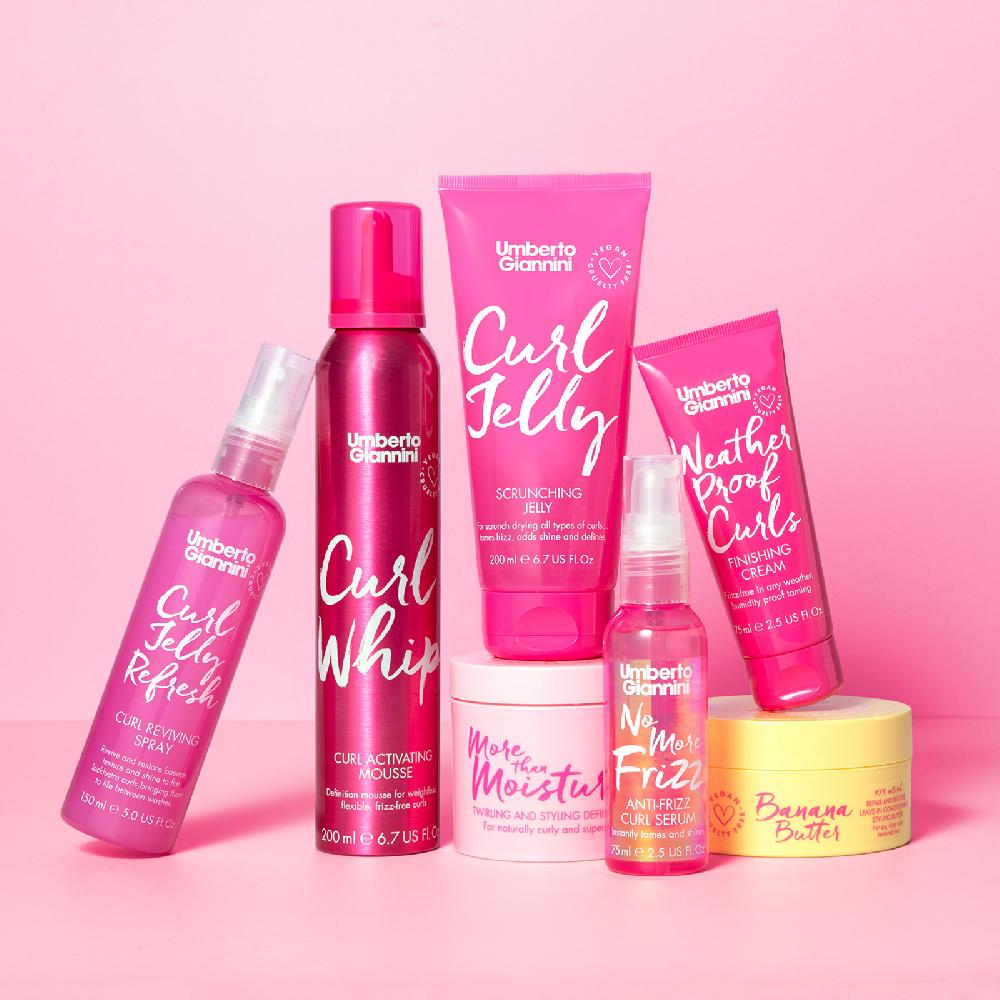 lookfantastic Umberto Giannini Curl Whip Curl Activating Mousse 200ml Großer Ausverkauf