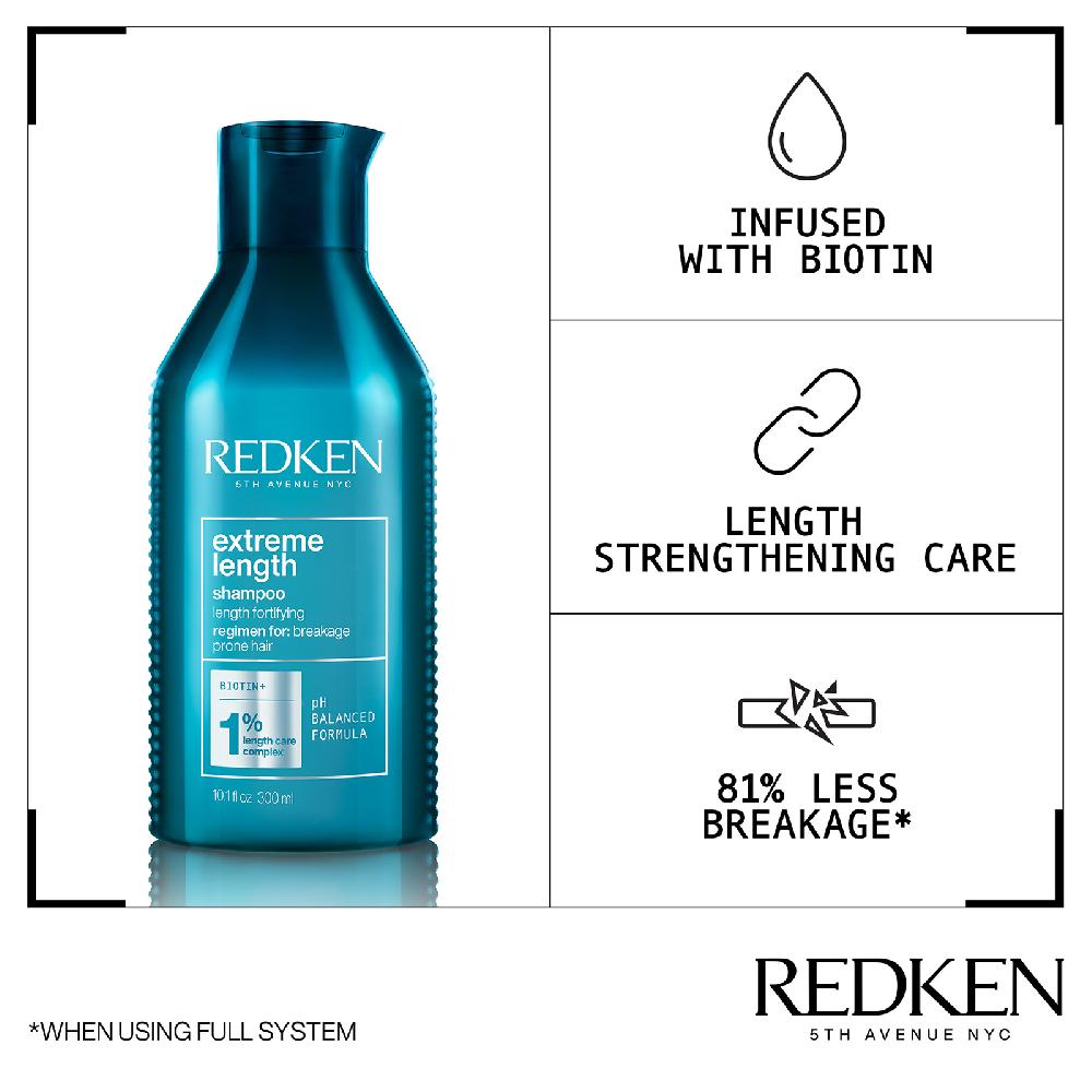 lookfantastic Redken Extreme Length Shampoo 300 ml Neuheiten