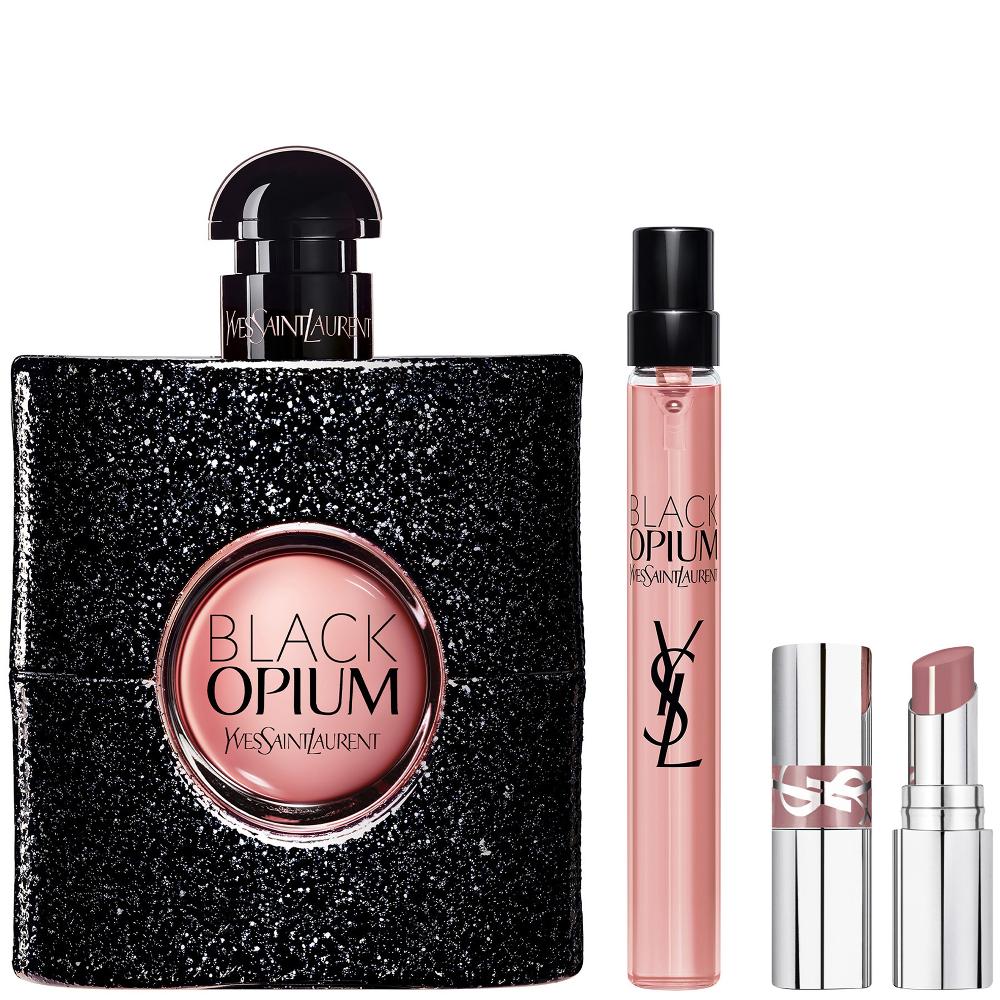 lookfantastic Yves Saint Laurent Black Opium Eau de Parfum 90ml + 10ml + Mini Loveshine Set zollfrei