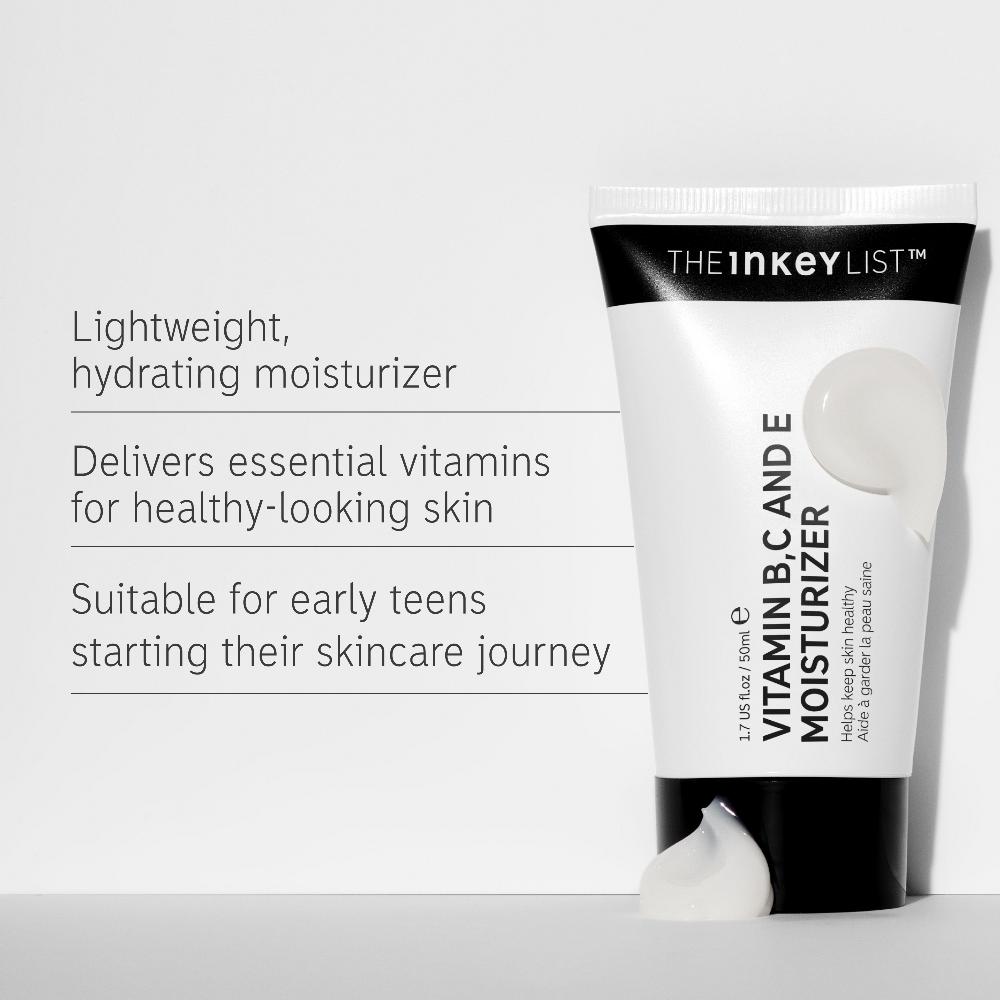 lookfantastic The INKEY List Vitamin B C und E Feuchtigkeitspflege 50 ml Bis zu 65% Rabatt