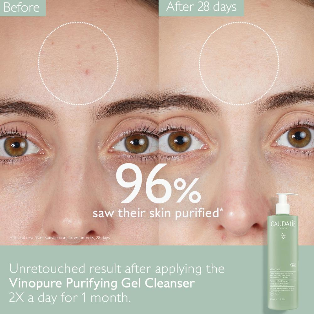 lookfantastic Caudalie Vinopure Purifying Gel Cleanser 385ml Sonderangebot der Fabrik