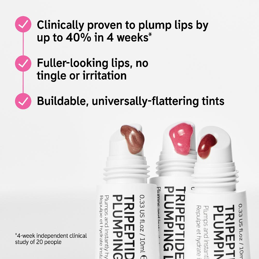 lookfantastic The INKEY List Tripeptide Plumping Lip Balm - Mocha Tint Riesige Rabatte