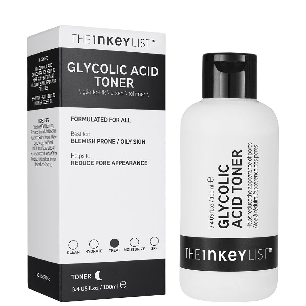 lookfantastic The INKEY List Glycolsäure-Toner 100 ml Begrenzt auf 3 Tage