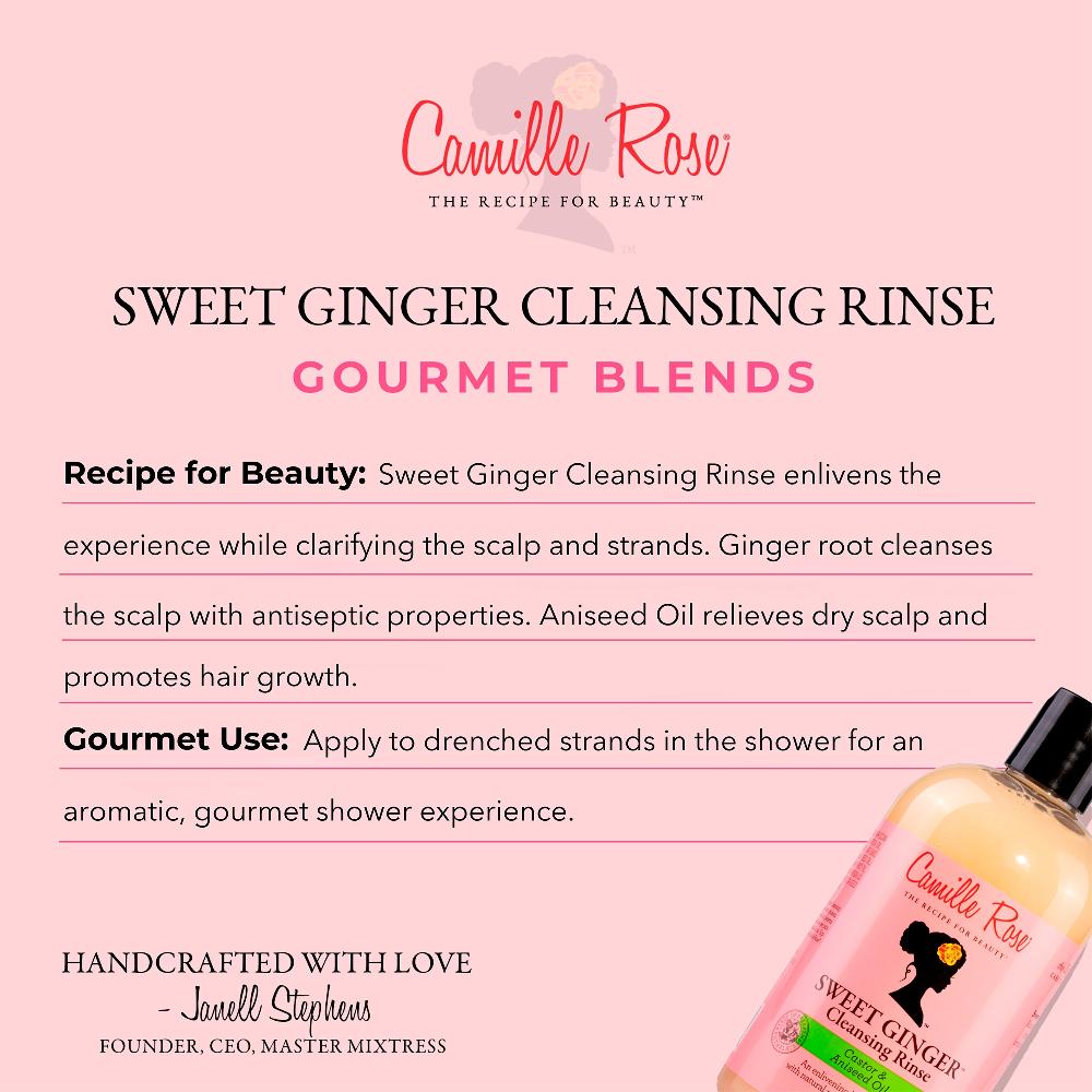 lookfantastic Camille Rose Sweet Ginger Reinigendes Spülshampoo 355 ml Begrenztes Angebot