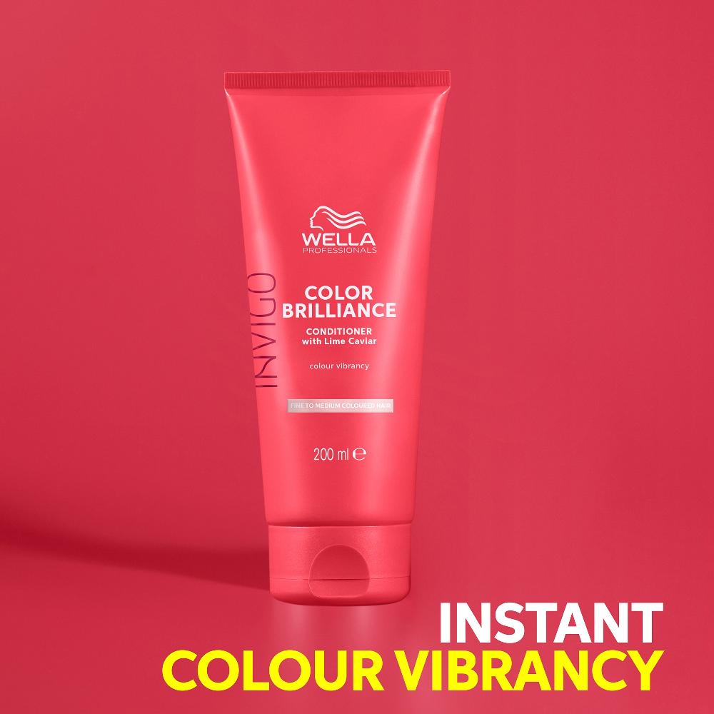 lookfantastic Wella Professionals Invigo Color Brilliance Vibrant Color Conditioner for Fine Hair 200ml Valentinstagsangebot
