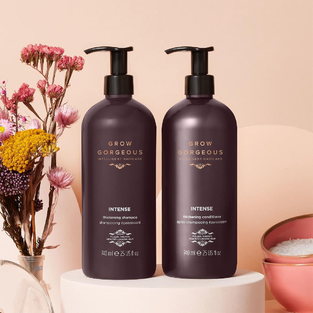 lookfantastic Grow Gorgeous Supersize Intense Thickening Shampoo and Conditioner Bundle Heißer Verkauf