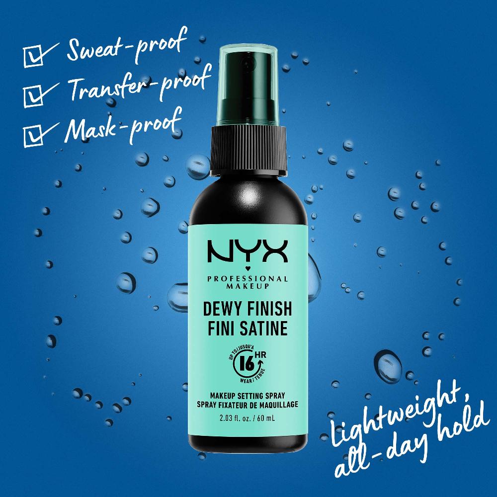 lookfantastic NYX Professional Makeup Make Up Setting Spray - Dewy Finish/Long Lasting Tägliche Deals