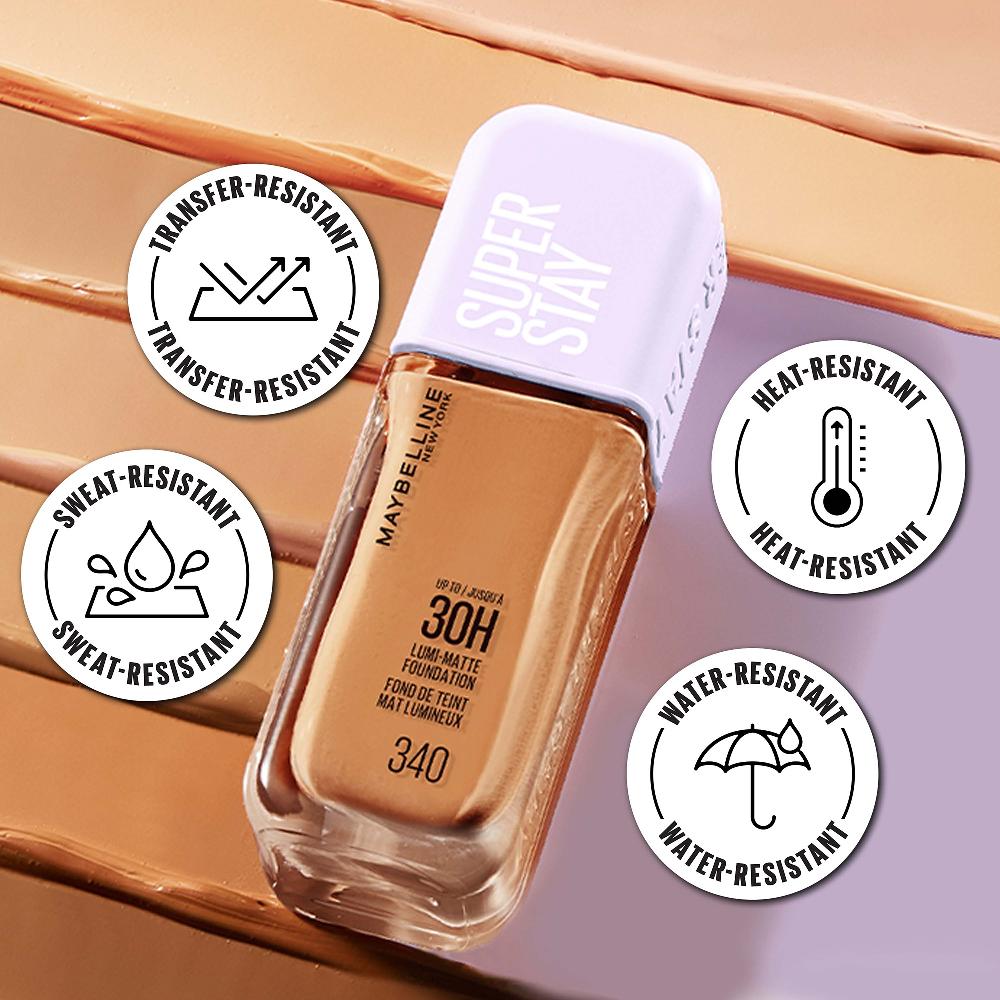 lookfantastic Maybelline Super Stay up to 30H Lumi-Matte Foundation 35ml (Various Shades) Sonderangebote