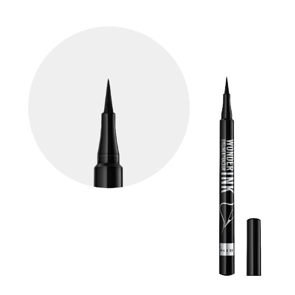 lookfantastic Rimmel Wonder'Ink Flüssiger Eyeliner - Schwarz 1 2 ml Nur für heute