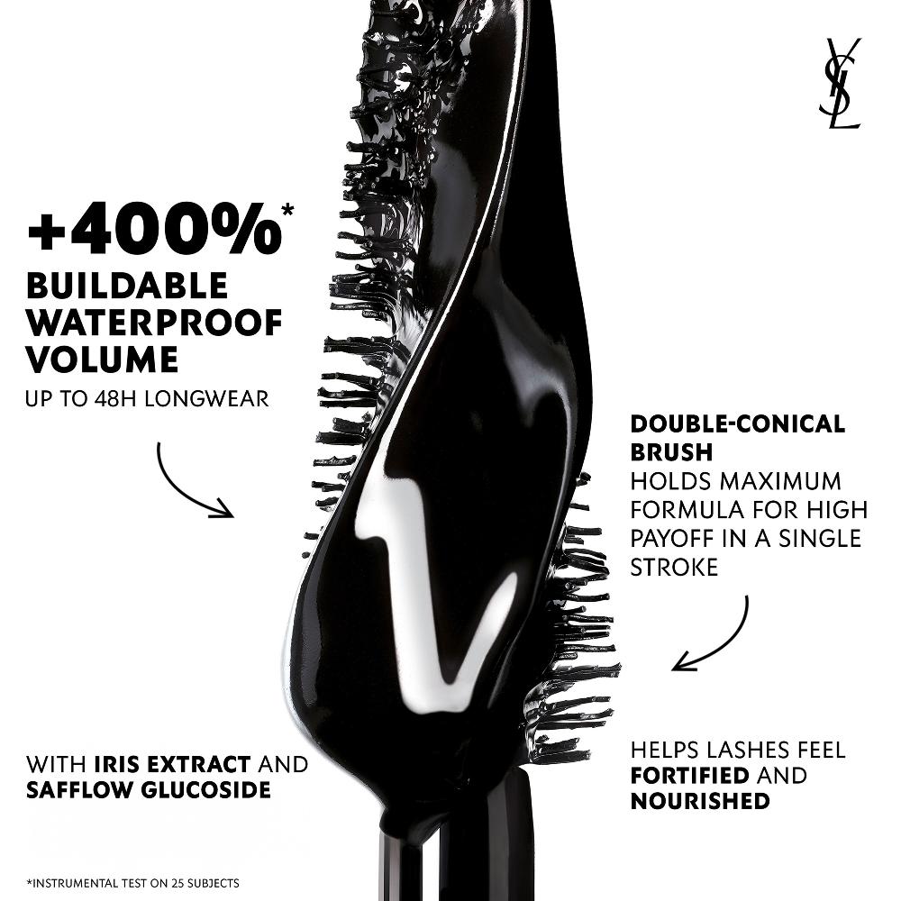 lookfantastic Yves Saint Laurent Lash Clash Waterproof Mascara - Black 9ml Kostenloser Versand international
