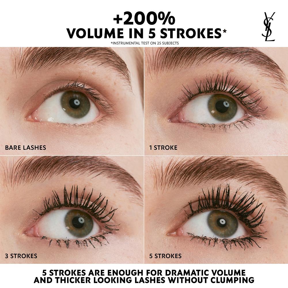 lookfantastic Yves Saint Laurent Lash Clash Waterproof Mascara - Black 9ml Kostenloser Versand international