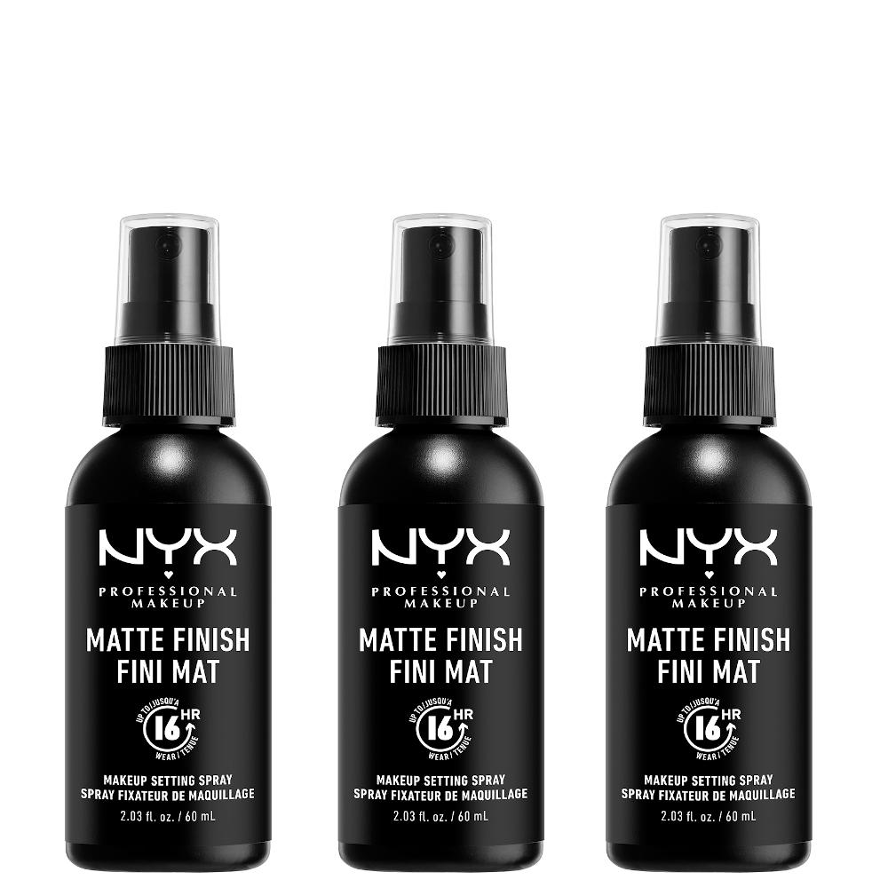 lookfantastic NYX Professional Makeup Matte Setting Spray x 3 Preisnachlass