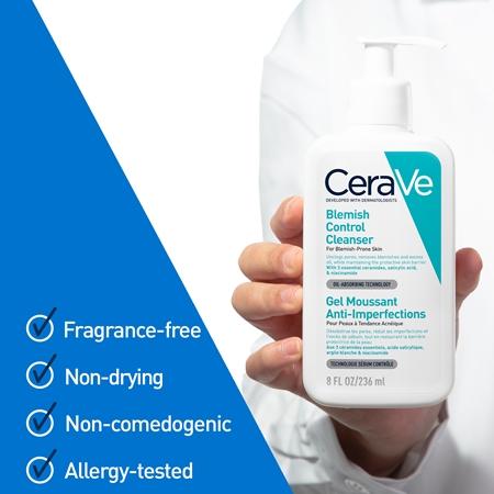 CeraVe CeraVe Blemish Control Reinigungsgel für Unvollkommenheiten wegen Akne Haut Outlet