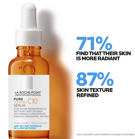 La Roche-Posay La Roche-Posay Pure Vitamin C10 aufhellendes Serum gegen Falten mit Vitamin C Schlussverkauf