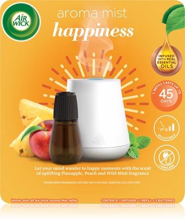 Air Wick Air Wick Aroma Mist Happiness Aroma Diffuser mit Füllung + Batterie