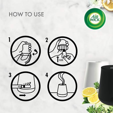 Air Wick Air Wick Aroma Mist Happiness Aroma Diffuser mit Füllung + Batterie Versandkostenfrei