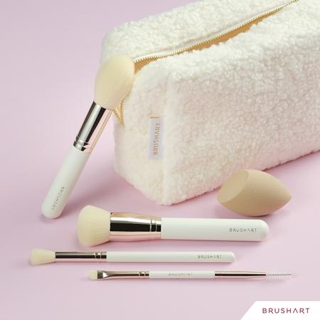 BrushArt BrushArt Basic Soft Glam make-up brush set Pinselset mit Täschchen 50% Rabatt für begrenzte Zeit