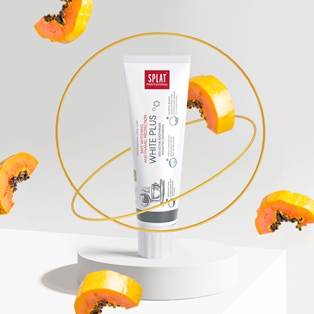 Splat Splat Professional White Plus Bio-Aktiv Zahnpasta für schonendes Bleichen und zum Schutz des Zahnschmelzes Hotsell